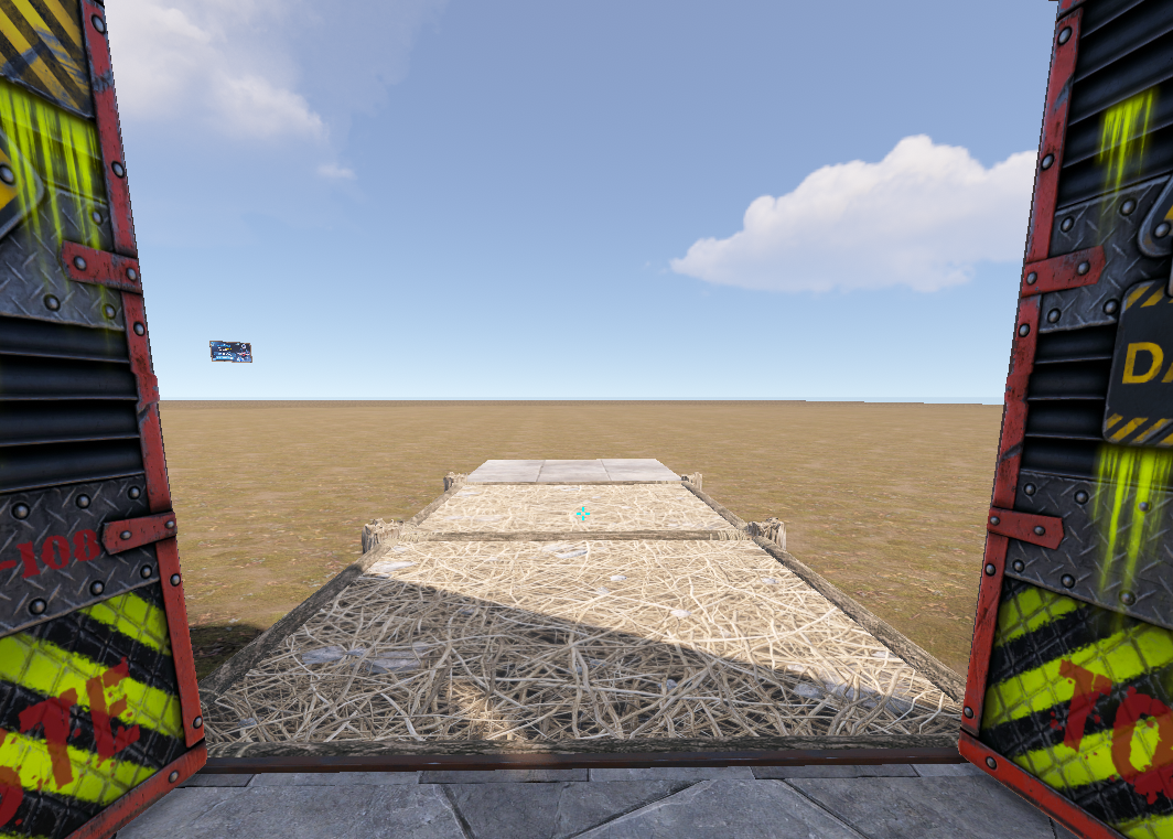 Triangles devant portes